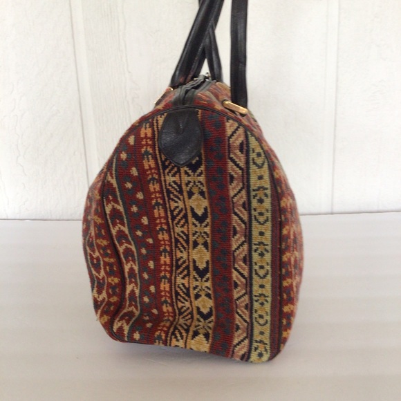 MORRIS MOSKOWITZ TAPESTRY DOCTORS BAG VINTAGE - Picture 3 of 14
